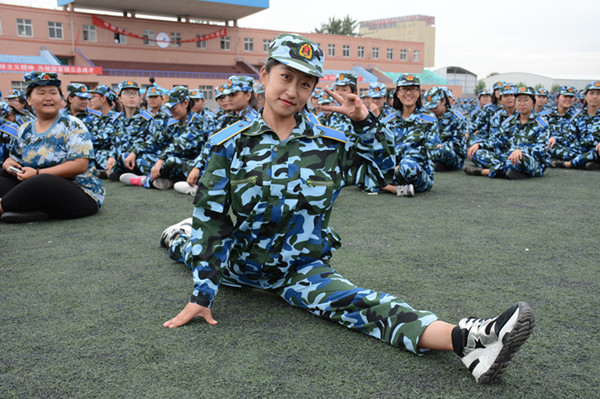 【军训集锦】迷彩服下的青春
