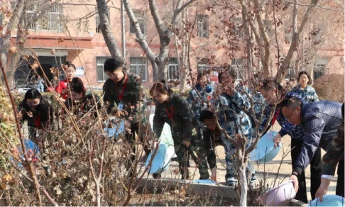 保理会计学院绿色行动筑梦,环保理念入心