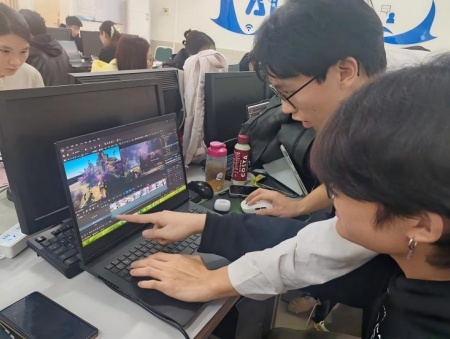 以艺赋能基础教育 以技活化课本场景  ——艺术学院与保定莲池区第一实验中学三维特效合作项目顺利推进