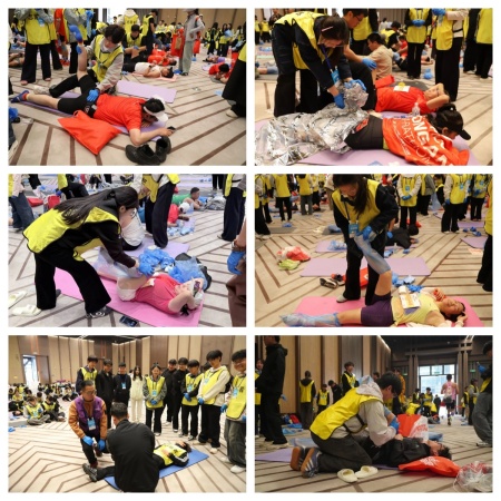 保定理工学院艺术学院圆满完成雄安马拉松志愿服务工作