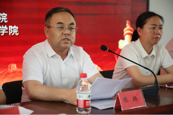 红色铸魂协同育人 校地共建思政新篇 我校联合河北大学马院、涞源县教体局签订大中小学思政课一体化共建协议