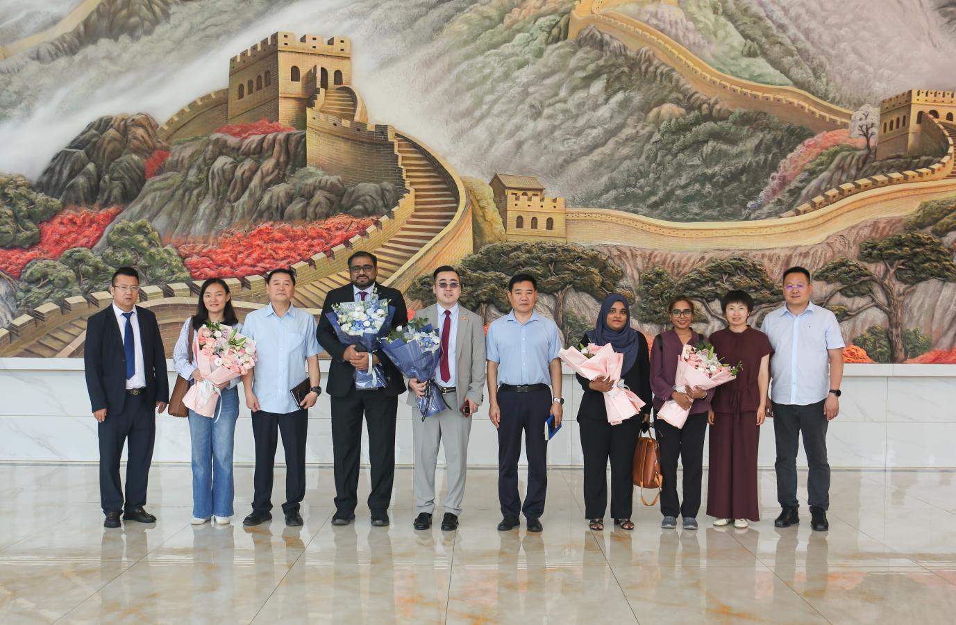 三国教育界同仁到访保定理工学院 共谱“一带一路”教育